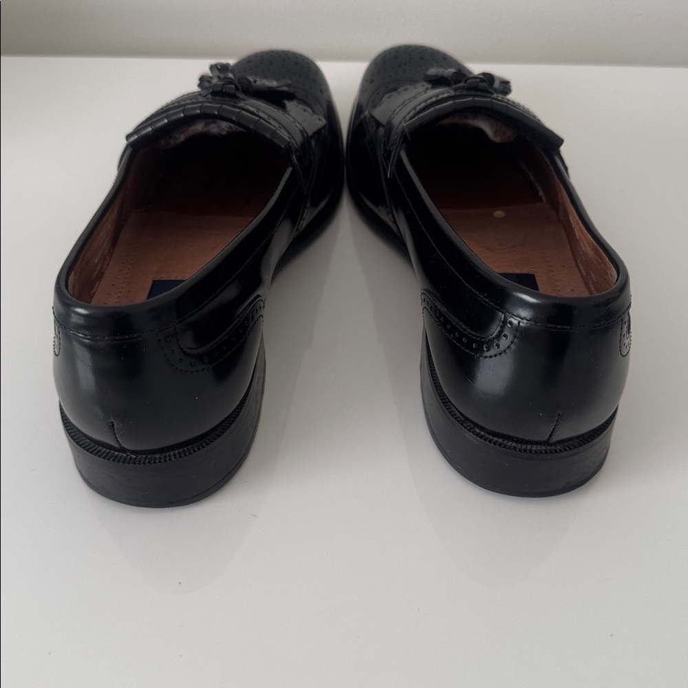 Bostonian Classics Black Tassel Loafers size 7 - Picture 2 of 5